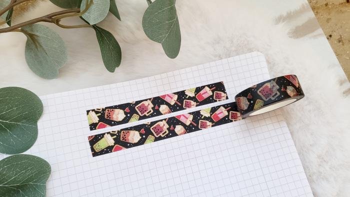 Washi Tape Bubble Tea